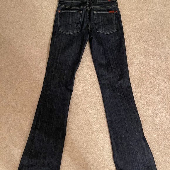 7 For All Mankind Jeans 'long bootcut' style- never worn - Picture 2 of 5